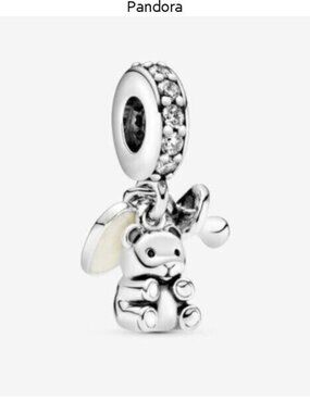 Pandora Baby Teddy Bear Dangle Charm